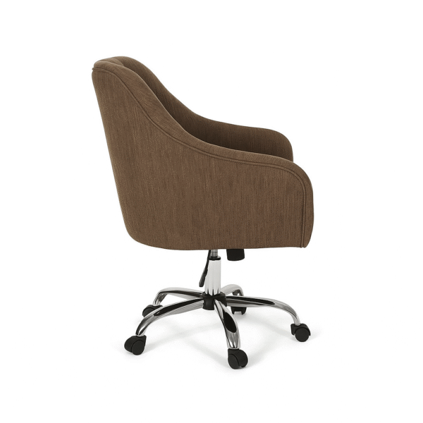 Vassio Blossom Revolving Visitor Chair Brown