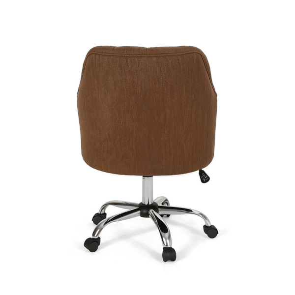 Vassio Blossom Revolving Visitor Chair Brown