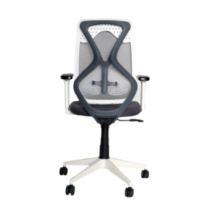 Liva MB Ergonomic Office Chair Grey Mesh Back & Seat Slider » Vassio