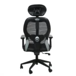 Alvista Revolving Chair High Back Black - Vassio