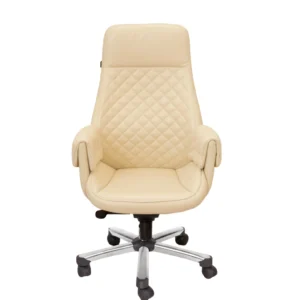 Arisa Chair for Director Cream | Premium High Back Executive Office Chair