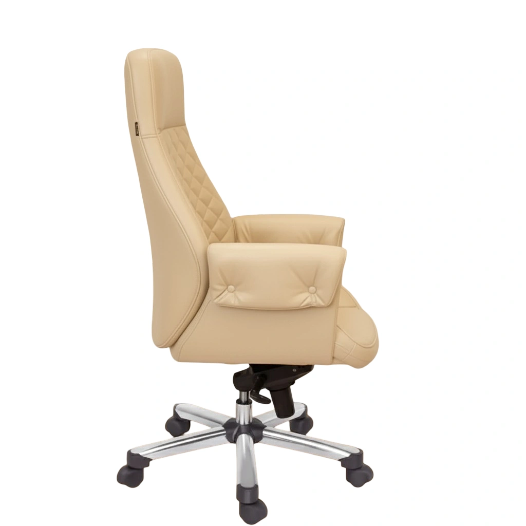Arisa Director Chair Cream 4 Arisa Chair for Director Cream | Premium High Back Executive Office Chair