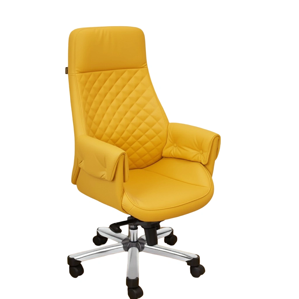 Arisa Director Chair Yellow 3 Arisa Boss Chair Yellow | Premium High Back Office Chair