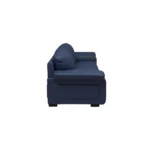 Celista 3 Seater Sofa Blue | Vassio Modern Leatherette Sofa