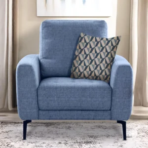 Clera 1 Seater Sofa blue