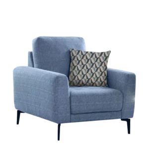 Clera 1 Seater Sofa blue