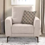 Clera 1 Seater Sofa Beige
