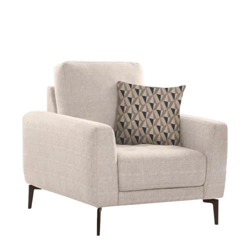 Clera 1 Seater Sofa Beige
