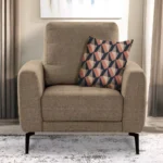 Clera 1 Seater Sofa brown