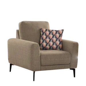 Clera 1 Seater Sofa brown
