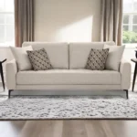 Shop Online Clera 3 Seater Sofa beige | Modern Single Seater Sofa for Living Room