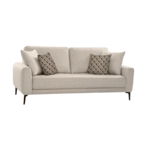Shop Online Clera 3 Seater Sofa beige | Modern Single Seater Sofa for Living Room