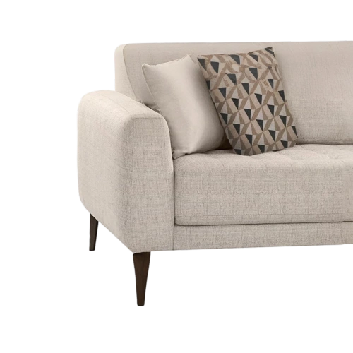 Shop Online Clera 3 Seater Sofa beige | Modern Single Seater Sofa for Living Room