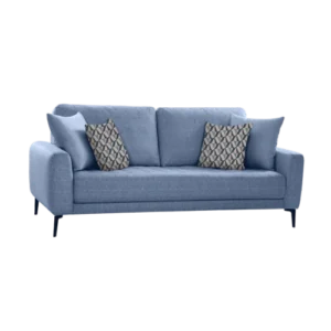 Shop Online Clera 3 Seater Sofa blue | Modern Single Seater Sofa for Living Room