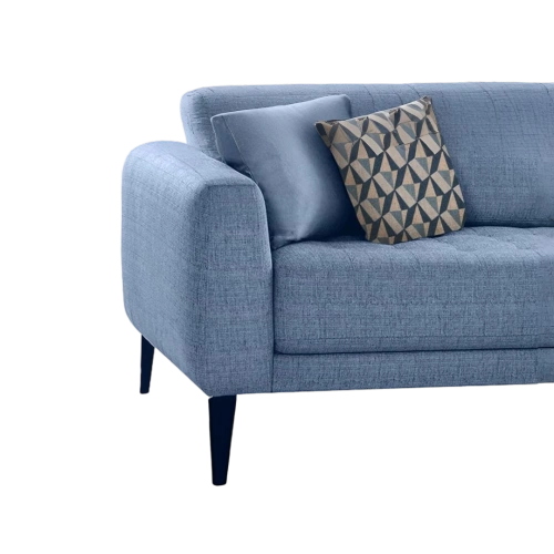 Shop Online Clera 3 Seater Sofa blue | Modern Single Seater Sofa for Living Room