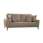 Shop Online Clera 3 Seater Sofa brown | Modern Single Seater Sofa for Living Room