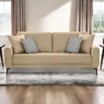 Shop Online Clera 3 Seater Sofa cream | Modern Single Seater Sofa for Living Room