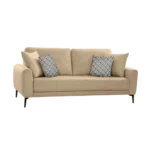 Shop Online Clera 3 Seater Sofa cream | Modern Single Seater Sofa for Living Room