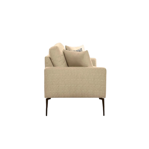 Shop Online Clera 3 Seater Sofa cream | Modern Single Seater Sofa for Living Room