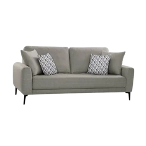 Clera 3 Seater Sofa Grey | Modern Single Seater Sofa for Living Room
