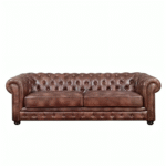 Shop Fabora 3 Seater Chesterfield Sofa | Upto 55% Discount in India | Designed by Vassio