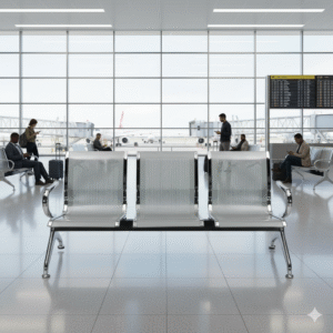 High Quality airport chair 3 seater To Fit Any Space