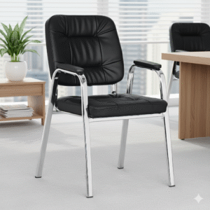 Shop Online Laze Office Visitor Chair Black in India