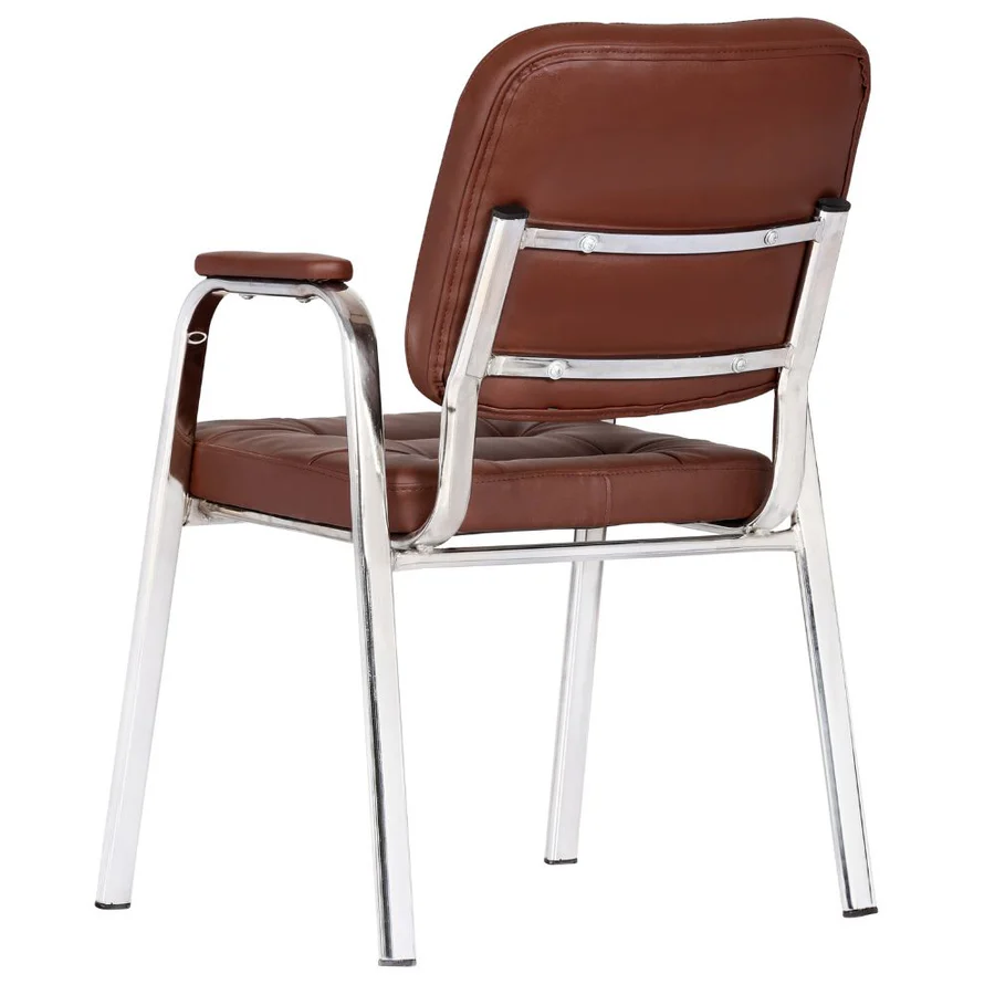 Buy Laze Office Visitor Chair Brown by Vassio in India