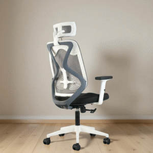 Shop Liva High Back Ergonomic Office Chair Grey Back & Black Seat