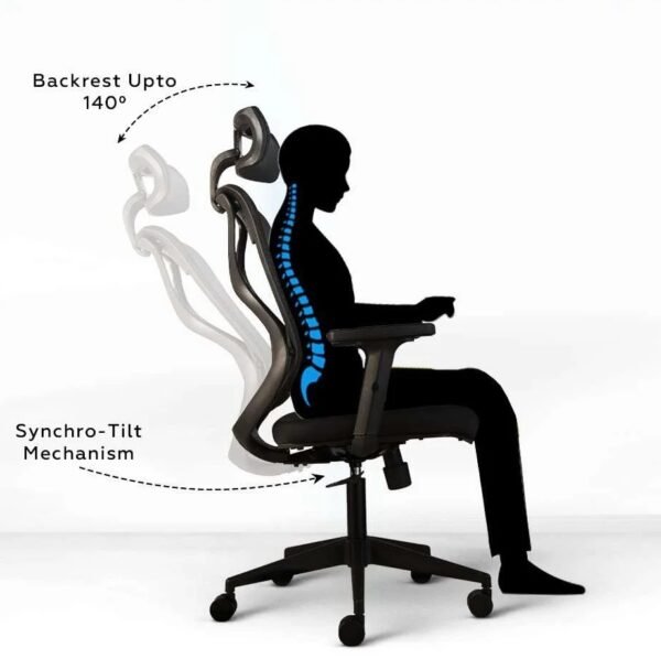 Shop Online Liva High Back Office Chair Black