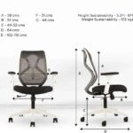 Shop Liva MB Office Chair Grey Mesh Back & Black Seat » Vassio