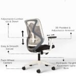 Shop Liva MB Office Chair Grey Mesh Back & Black Seat » Vassio