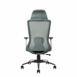Livor High Back Office Chair Grey by Vassio – Ergonomic Mesh Chair