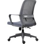 Shop the Vassio Orbit Revolving Chair for Computer Grey, a stylish and ergonomic computer chair for desk, Ideal for home or office, with comfort, quality, and a 24-month warranty.