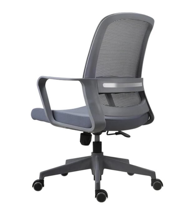 Shop the Vassio Orbit Revolving Chair for Computer Grey, a stylish and ergonomic computer chair for desk, Ideal for home or office, with comfort, quality, and a 24-month warranty.