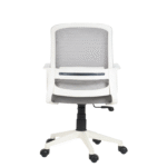 Shop Online Orbit Computer Chair Grey & White | Vassio Revolving Chair for Office & Home – 24 Months Warranty