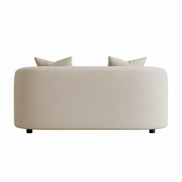 Solace Fabric 2 Seater Sofa with Cushions