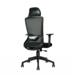 Trion Ergonomic Office Chair Full Black with Nylon Base | Premium Mesh Chair – Vassio