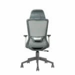 Trion Ergonomic Office Chair Grey with Nylon Base – Vassio