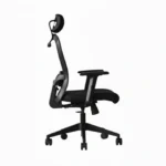 Velora High Back Net Chair Black | Ergonomic Mesh Office Chair | Seat Slider, 2D Arms & Nylon Base