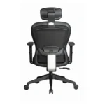 Velora High Back Net Chair Black | Ergonomic Mesh Office Chair | Seat Slider, 2D Arms & Nylon Base