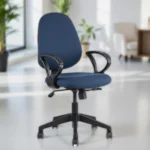 Zelta Fabric Office Chair Navy Blue | Desk Chair for Office