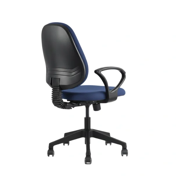 Zelta Fabric Office Chair Navy Blue | Desk Chair for Office