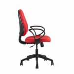 Zelta Fabric Office Chair Red | Ergonomic Revolving Office Chair