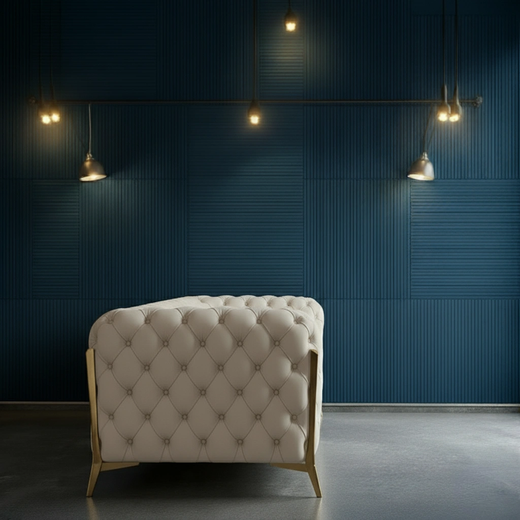 Ziora 3 Seater Cream Fabric Chesterfield Sofa with Metal Legs – Vassio