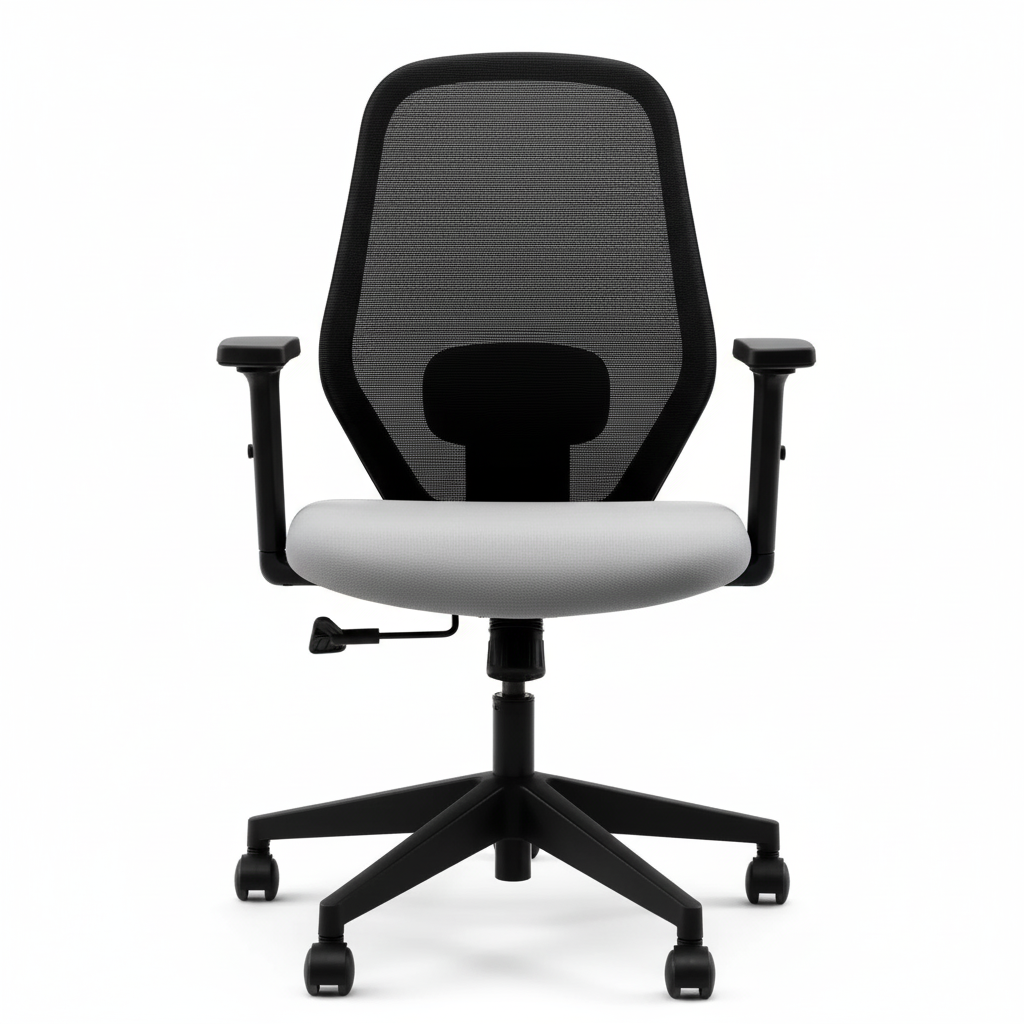 comfella mid back chair vassio grey5 Shop Online Comfella Mid Back Chair Grey Seat and get discount upto 55%