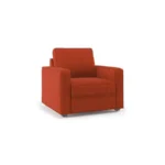 Lovin 1 Seater Fabric Sofa by Vassio – Red