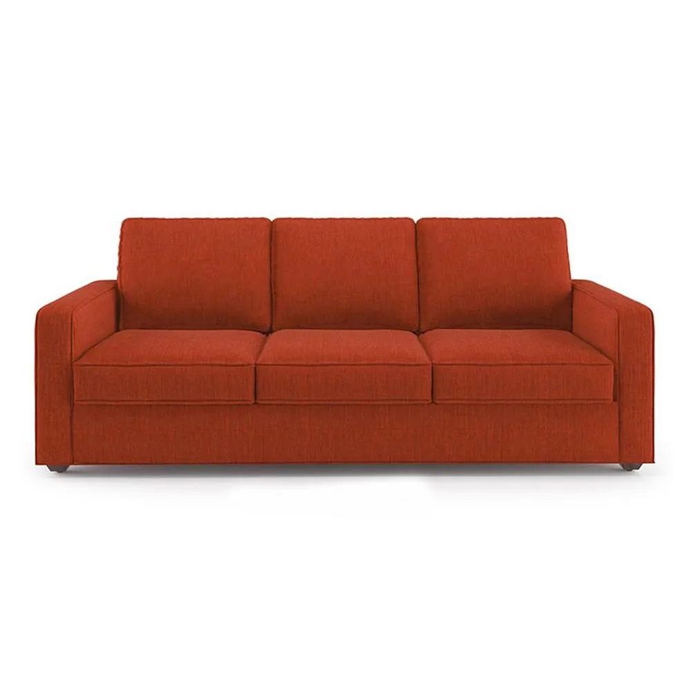 Lovin 3 Seater Fabric Sofa by Vassio red