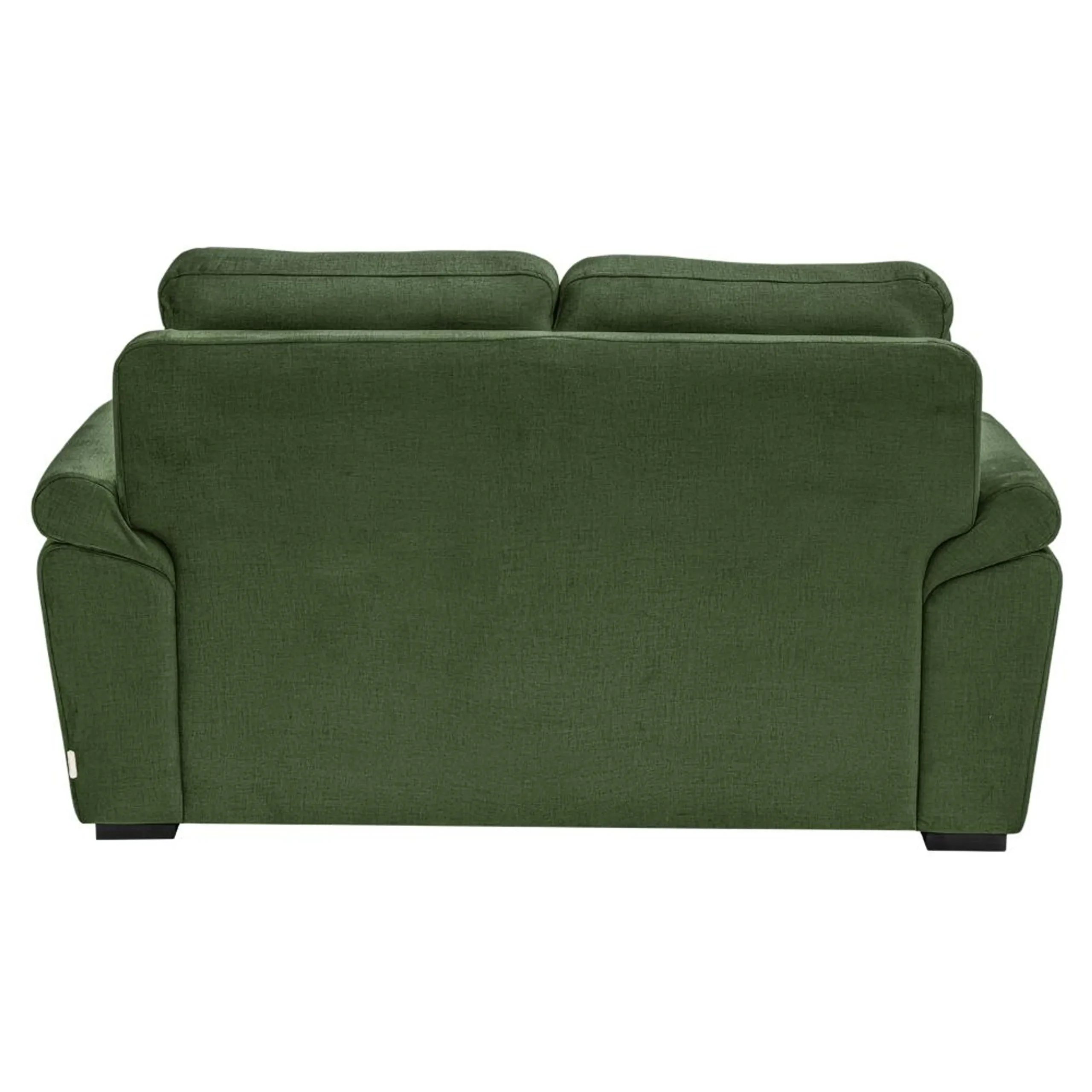 Ojas 2 Seater Sofa Green premium fabric modern sofa by Vassio