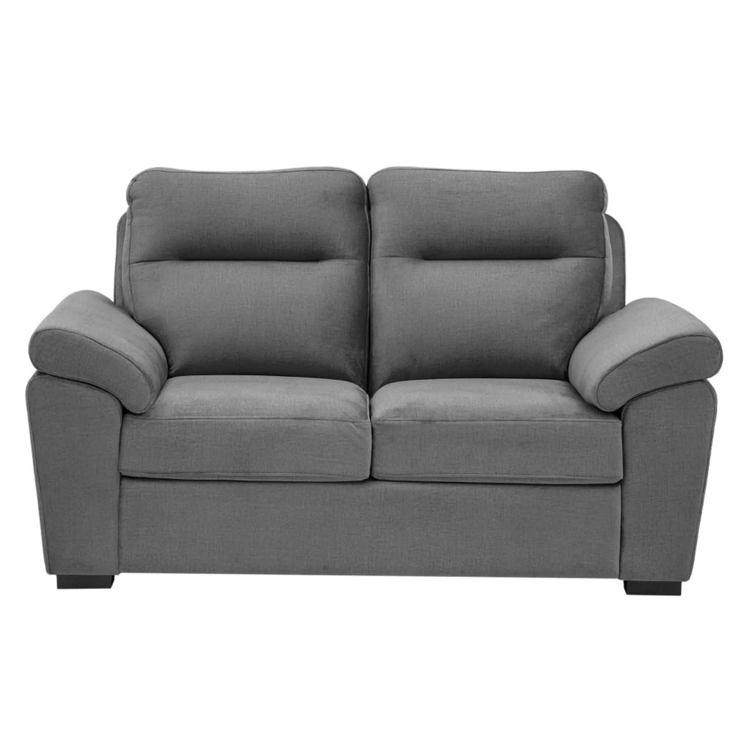 Ojas 2 Seater Sofa Grey 2 Ojas 2 Seater Sofa Grey premium fabric modern sofa by Vassio
